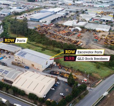 birdseye view of RDW locations