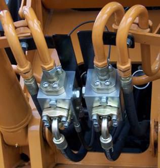 burst protection valves - RD Williams excavator parts